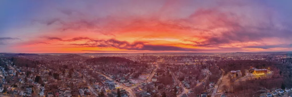 Worcester Sunrise - Size decreased for WordPress